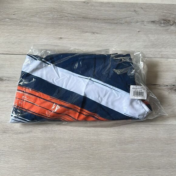 Team Apparel Denver Broncos Americana Swimming Trunks XL NWT IN PACKAGING - Picture 4 of 6